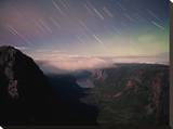 Star Trails & Northern Lights at 10 Mile Pond  Gross Morne  Canada