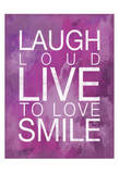 Watercolor Laugh