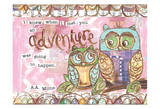 Pastel Owl Family 6 I Knew When I Met You An Adventure