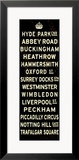 London Crown Sign