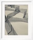 New York  Long Island  the Hamptons  Westhampton Beach  Beach Erosion Fence  USA