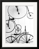 Bicycle Display at Swiss Transport Museum  Lucerne  Switzerland