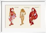 Red Riding Hood paper Doll