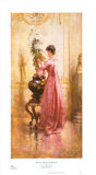 Woman with Chrysanthemums