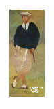 Vintage Male Golfer