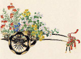 Autumn Flower Cart