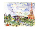 La Tour Eiffel  c1935