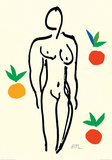 Nude with Oranges