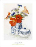 Nasturtiums and Blues