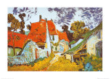 Street in Auvers (Les Toits Rouges)  c1890