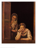 Girl and Her Duenna  c1670