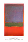No 6 (Violet  Green and Red)  1951