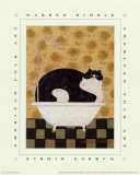 Cat in Hot Tin Tub