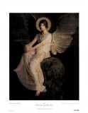 Winged Figure Seated Upon a Rock