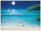 Moonlit Palms