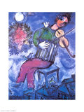 Violoniste Bleu