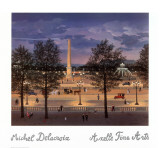 Place de la Concorde  la Nuit