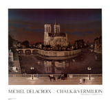 Chevet de Notre-Dame  La Nuit