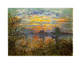 Tramonto a Lavacourt