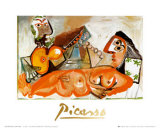 Reclining Nude and Musician