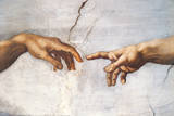 Creation of Adam Detail Hands