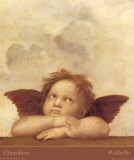 Detail of the Sistine Madonna  c1514