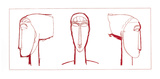 Head in Red