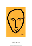 Visage Sur Fond Jaune