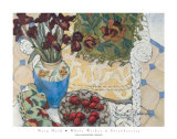 White Wicker and Strawberries