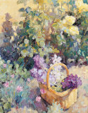 Basket with Flowers