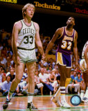 Larry Bird and Magic Johnson - ©Photofile