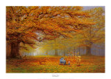 Winnie the Pooh - Autumn Leaves
