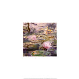 Water Lilies and Willow Branches (detail)
