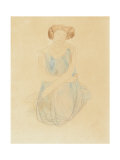Seated Woman in a Dress  After 1900