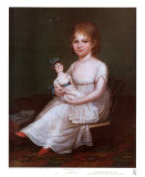 Girl Holding a Doll