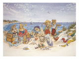 Bear Feats in the Sand