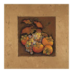 Persimmons and Grapes