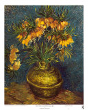 Bell Lilies in a Copper Vase