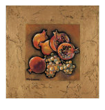 Pomegranates and Grapes