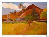 Tahitian Landscape  1891