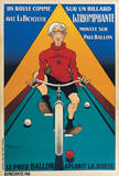 Bicyclette sur un Billard