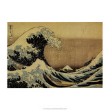The Great Wave at Kanagawa (from 36 views of Mount Fuji)  c1829