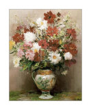 Dahlias dans Un Pot Empire