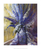 Delphiniums on a Window Sill