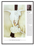 Twentieth Century Art Masterpieces - Cow's Skull with Calico Roses