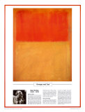 Twentieth Century Art Masterpieces -Mark Rothko - Orange and Tan