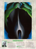 Notable Women Artists - Georgia O'Keeffe - Jack-in-the-Pulpit No IV