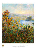 Flower Beds At Vetheuil