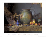 Olive Jar and Apricots