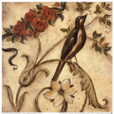 Crimson Songbird I